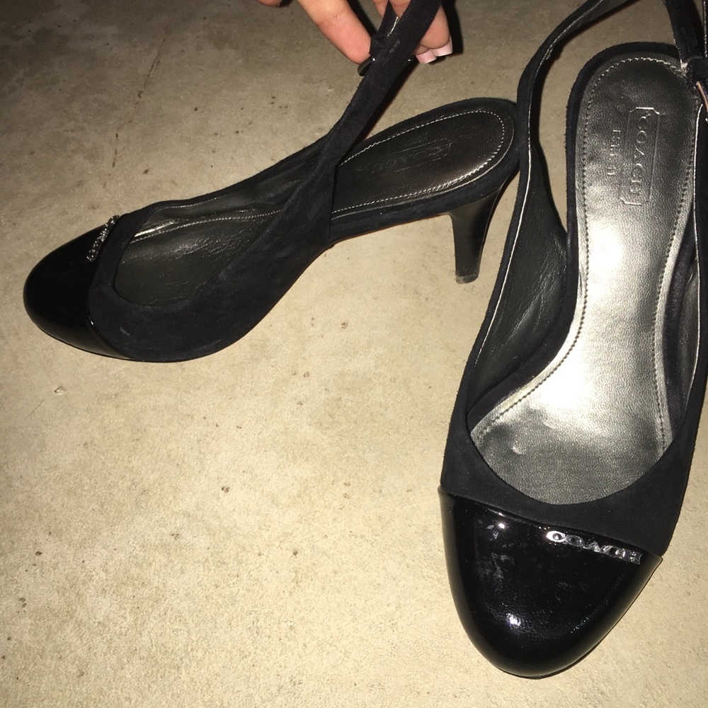 Coach closed toe sandals